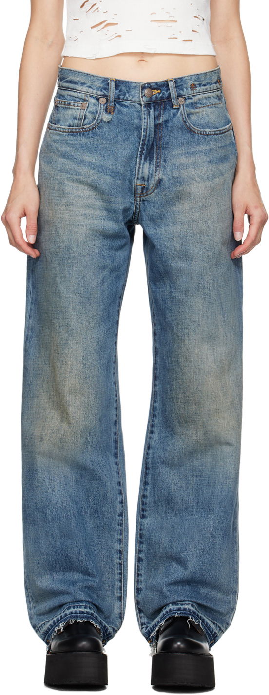 Jeans R13 R13 D'Arcy Loose Jeans Sininen | R13WD038-D213C