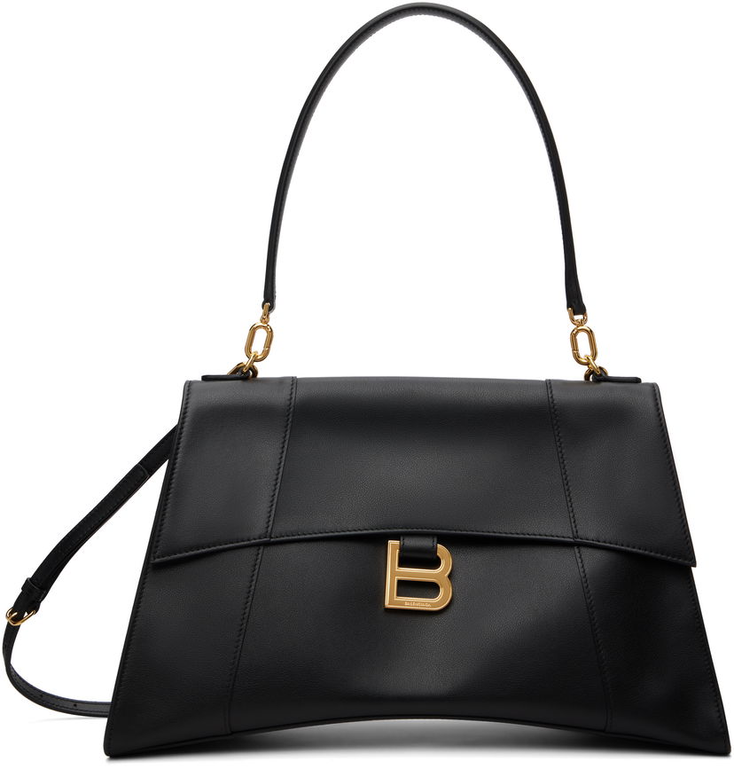 Käsilaukku Balenciaga Balenciaga Medium Hourglass Bag Musta | 810733 2ABF9