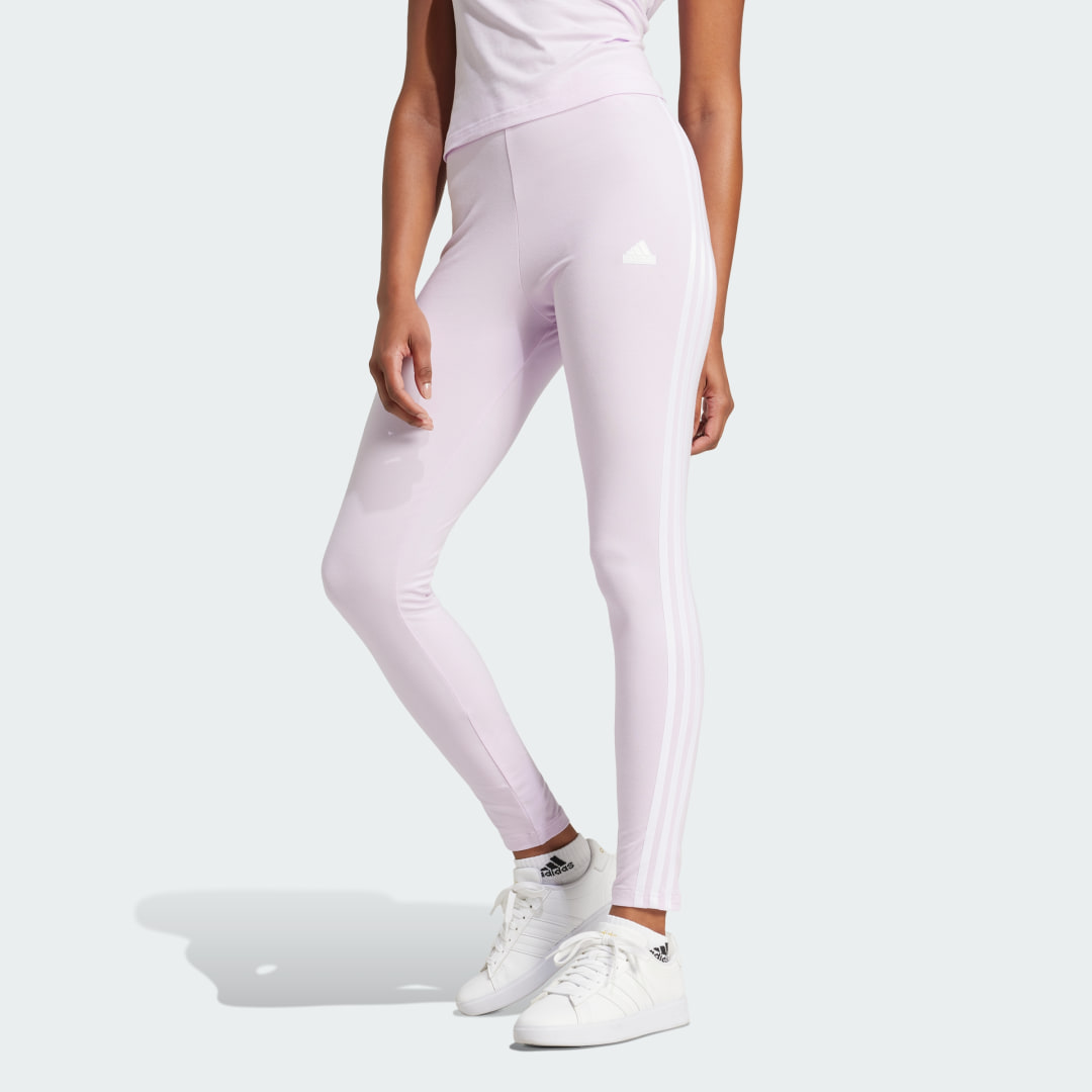 Leggingsit adidas Performance Future Icons 3-Stripes Leggings Violetti | IW7712, 0