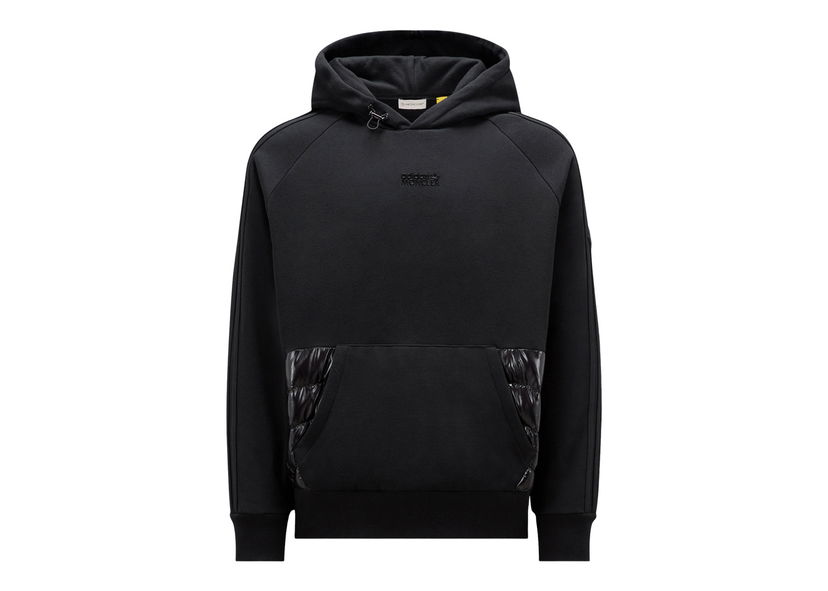 Huppari Moncler adidas Originals x Fleece Hoodie Musta | I209S8G00004M2292999