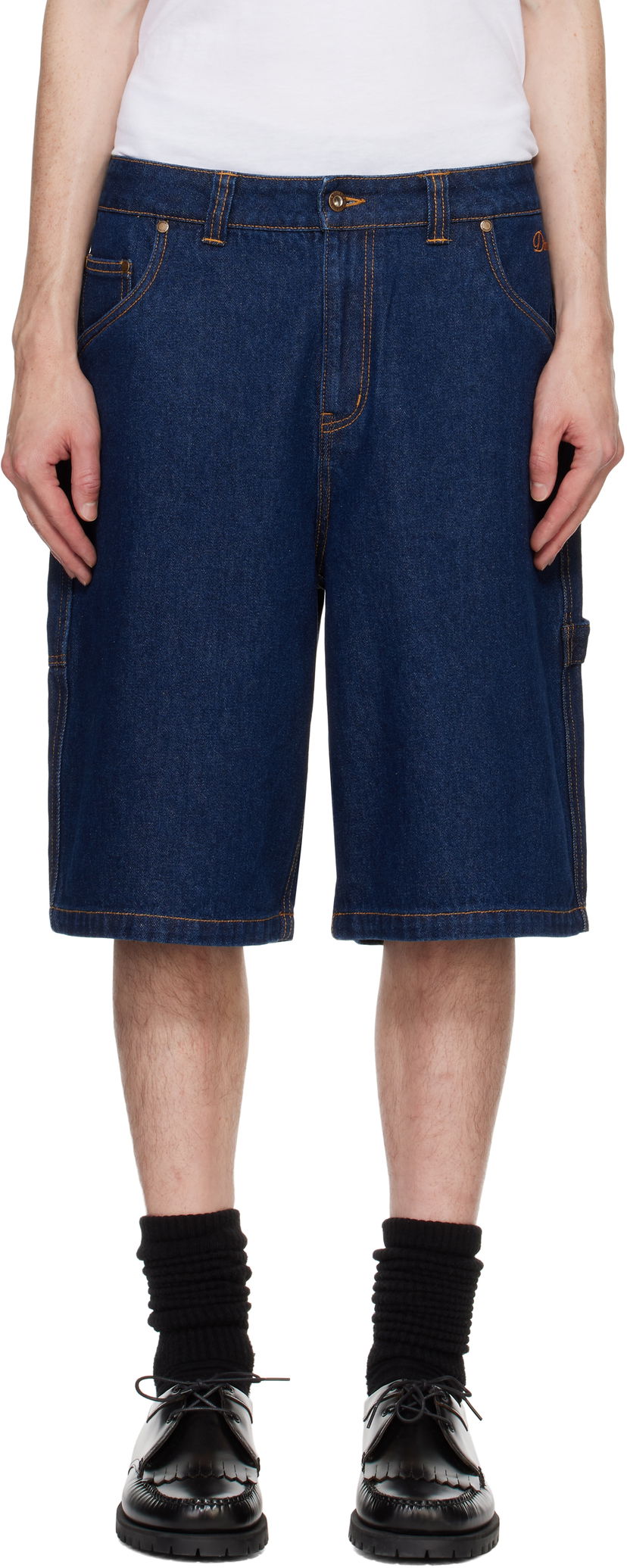 Shortsit Dime Classic Denim Shorts Sininen | DIMEFA2452IND