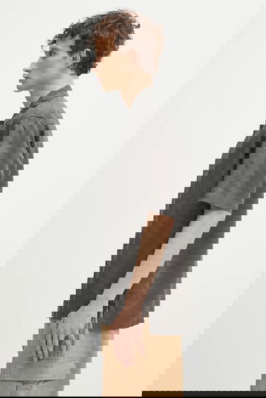 Paita Samsoe Samsoe Samsoe Samsoe Saayo Regular Fit Shirt with Classic Collar Harmaa | M25100066, 1