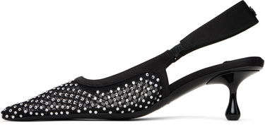 Tennarit ja kengät Jimmy Choo Jimmy Choo Amel 50 Crystal Slingback Heels Musta | AMEL 50 QHS, 2