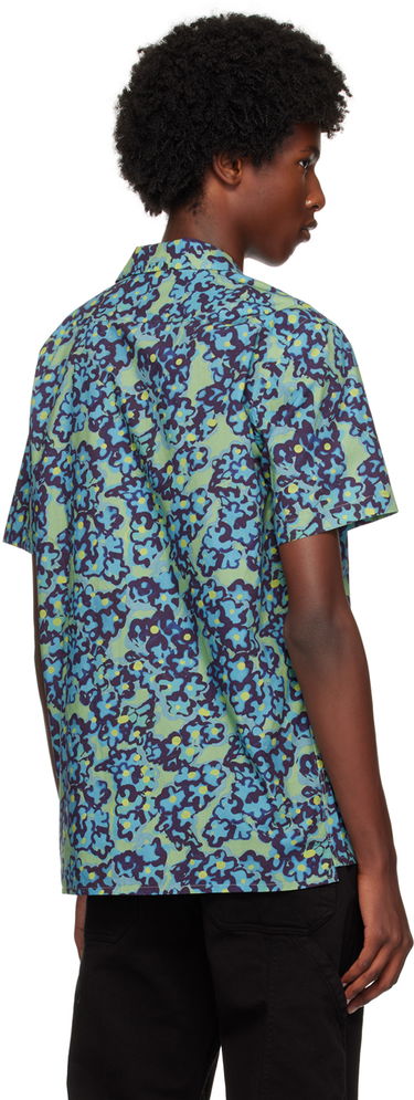 Paita Paul Smith PS Paul Smith Printed Shirt Sininen | M2R-114R-N22103-34, 2