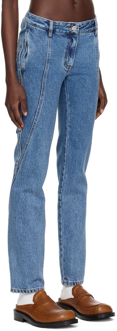 Jeans ADER ERROR Curved Seam Jeans Sininen | BN01SSJE0108BL, 1