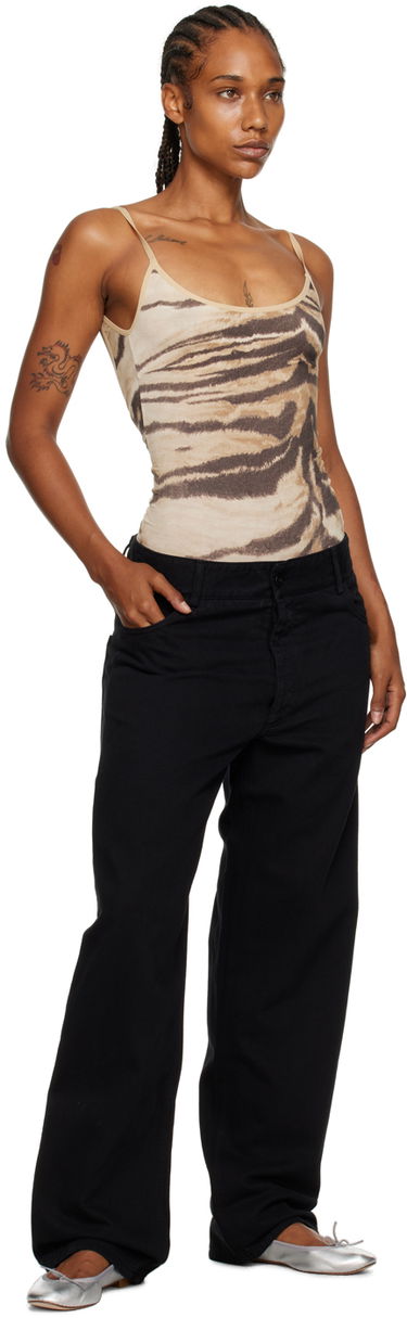 Housut Baserange Wide Leg Trousers Musta | TRIN-COB-WI23, 3