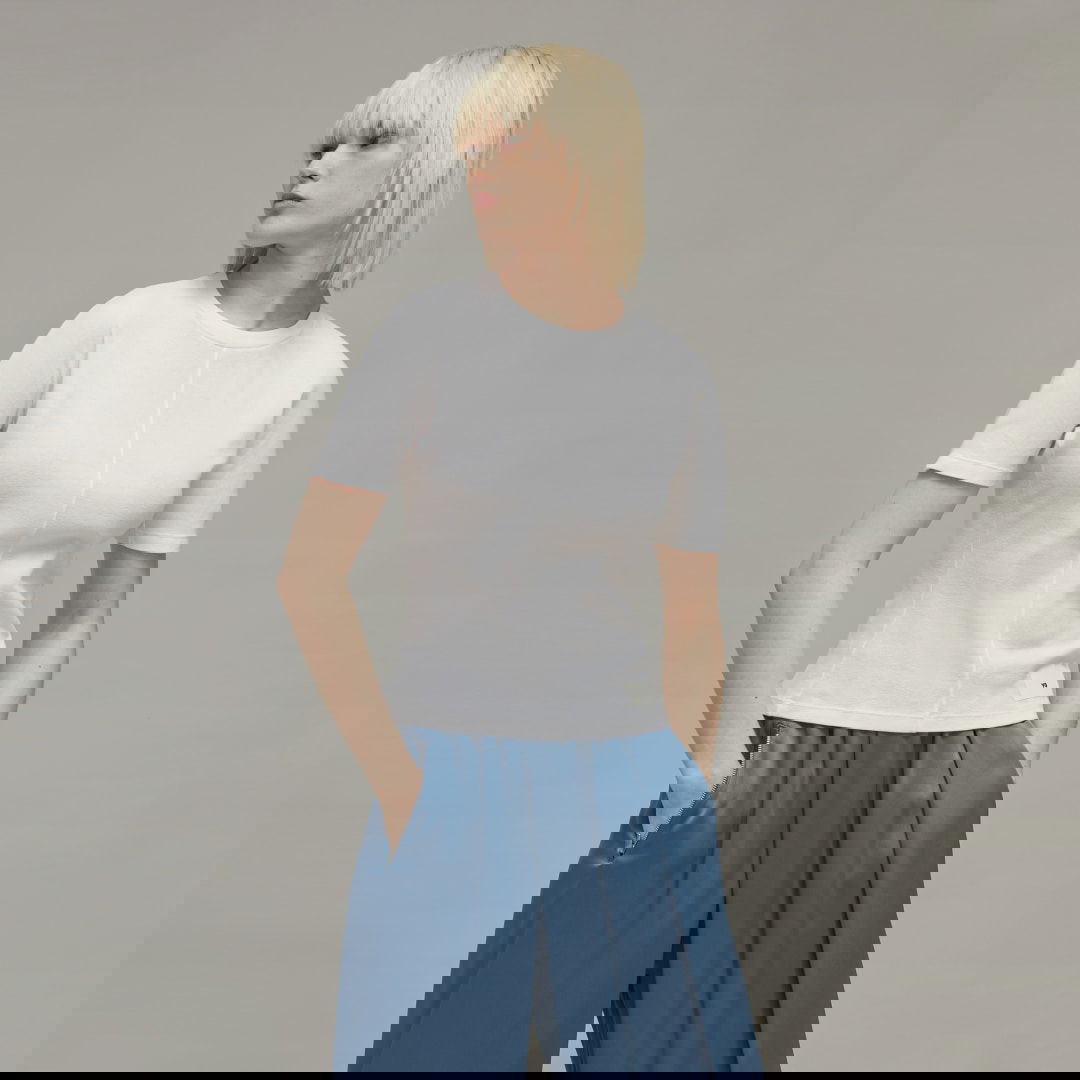 T-paita Y-3 Fitted Tee Valkoinen | HY1403, 1