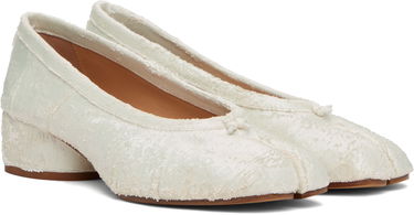 Tennarit ja kengät Maison Margiela Maison Margiela Tabi Ballerina Heels Valkoinen | S58WZ0128 P8159, 3