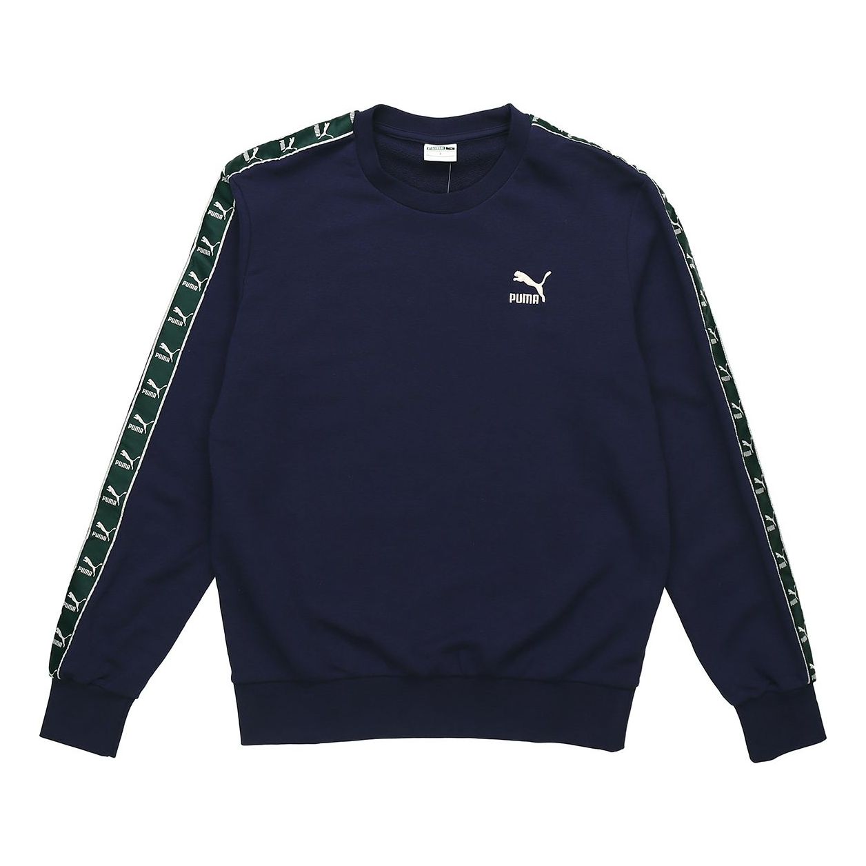Villapaita Puma Puma Ecomm Tape Crew Sweatshirt Tummansininen | 579713-02, 0