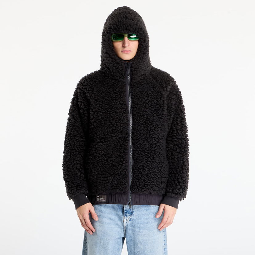 Takki OAKLEY Fgl Link Boa Hooded Sherpa Jacket Musta | FOA408121-01N