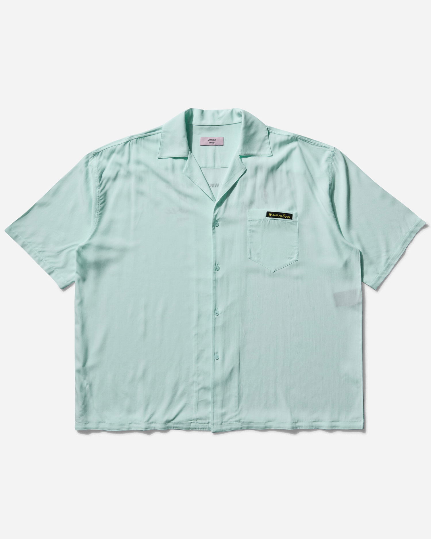 Paita Martine Rose Hawaiian Shirt Vihreä | 404WS13412A, 1