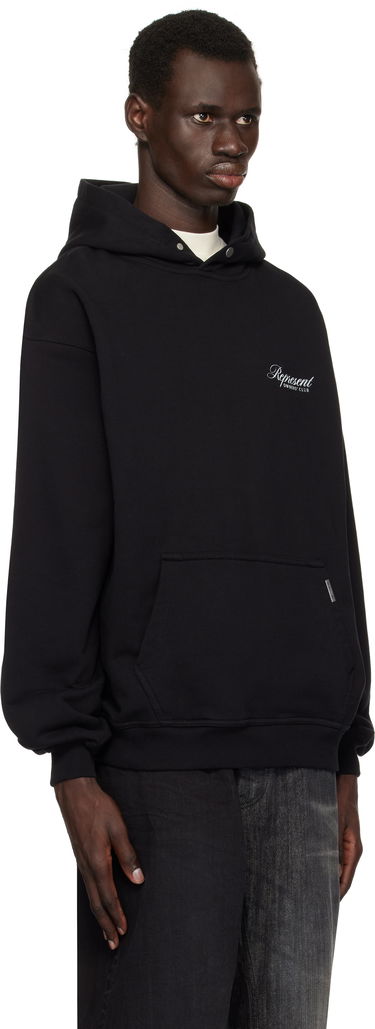 Huppari Represent Clo Owners Club Script Hoodie Musta | OCM41200.001, 3