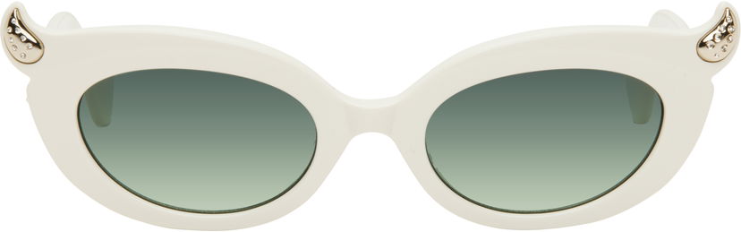 Aurinkolasit Vivienne Westwood Vivienne Westwood Soo Sunglasses Valkoinen | VW5099