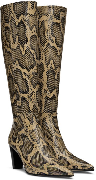 Vaatteet Aeyde Aeyde Cecilia Tall Boots Beige | A11-KB-PECP75BL83-FW24-957-064, 3
