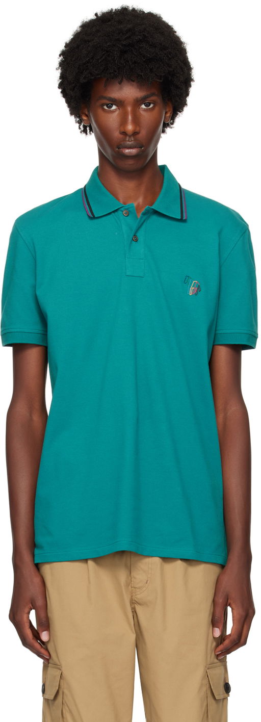 Poolopaita Paul Smith PS Paul Smith Zebra Polo Vihreä | M2R-151LE-N21511-37