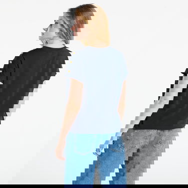 T-paita Tommy Hilfiger Tommy Hilfiger Gold Button Short Sleeve T-Shirt Tummansininen | WW0WW47455 C1G, 1