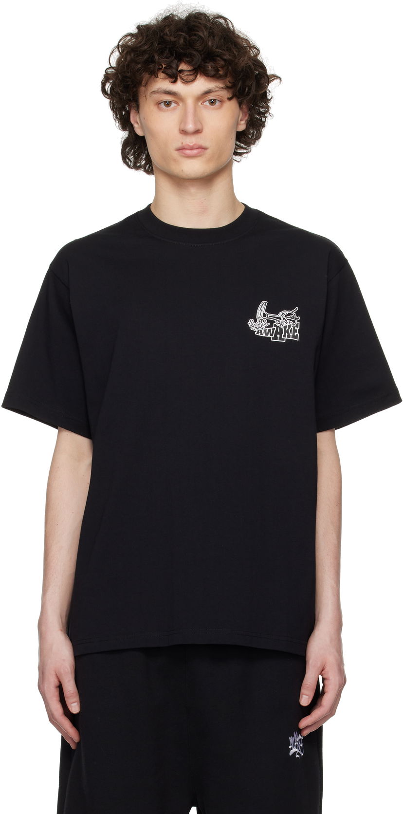 T-paita Awake NY Awake NY Hammer Graphic T-Shirt Musta | AWK-SP25-TS003