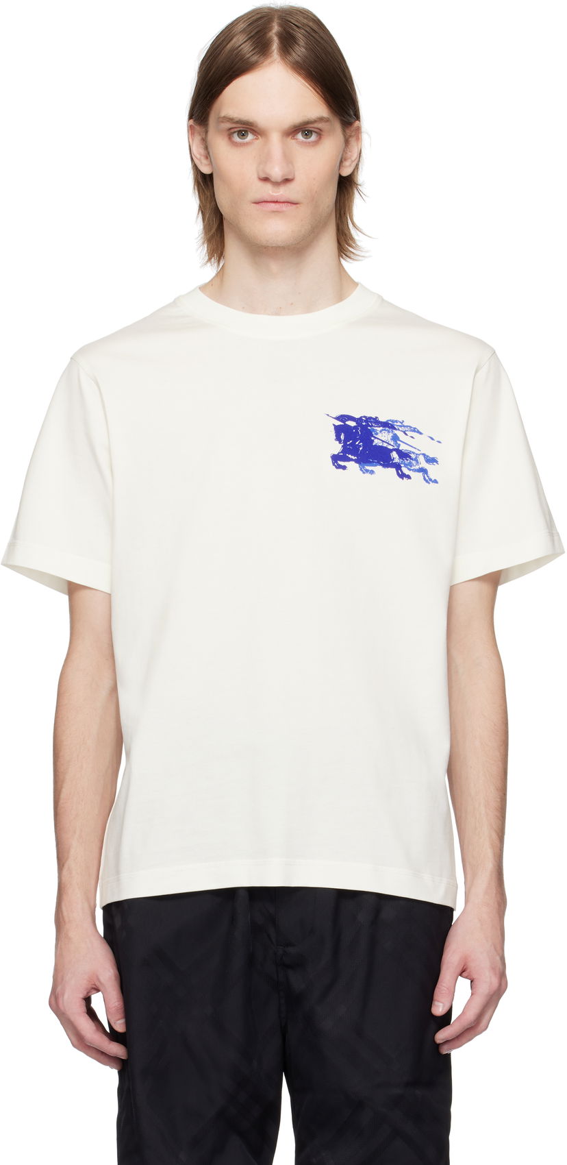 T-paita Burberry EKD Cotton Graphic T-Shirt by Burberry Valkoinen | 8106797