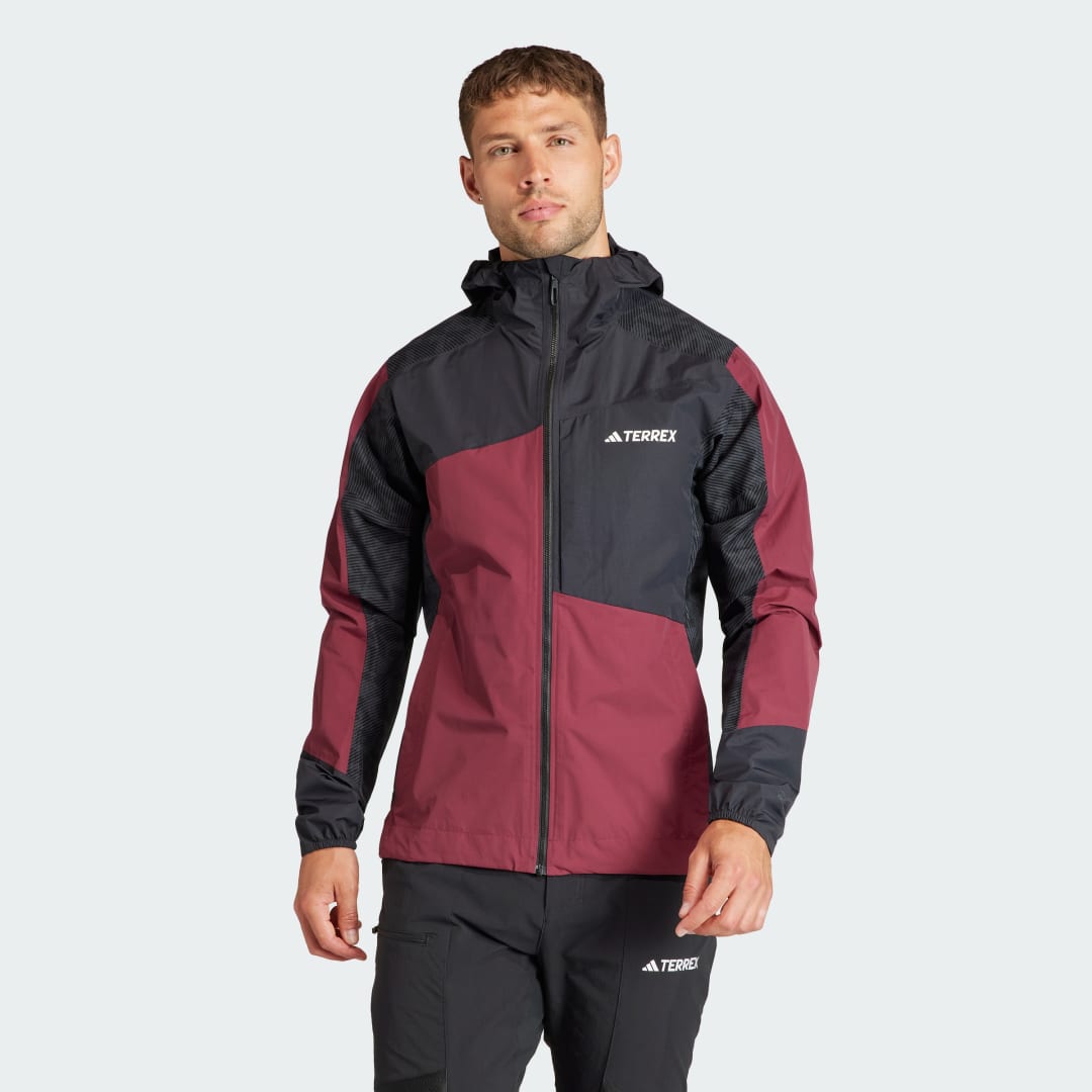 Takki adidas Performance TERREX Xperior Hybrid RAIN.RDY Punainen | IB4958, 0