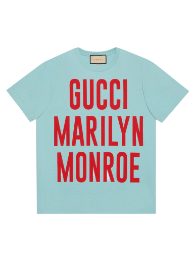 T-paita Gucci Marilyn Monroe T-Shirt Turkoosi | 548334 XJEI4 4674