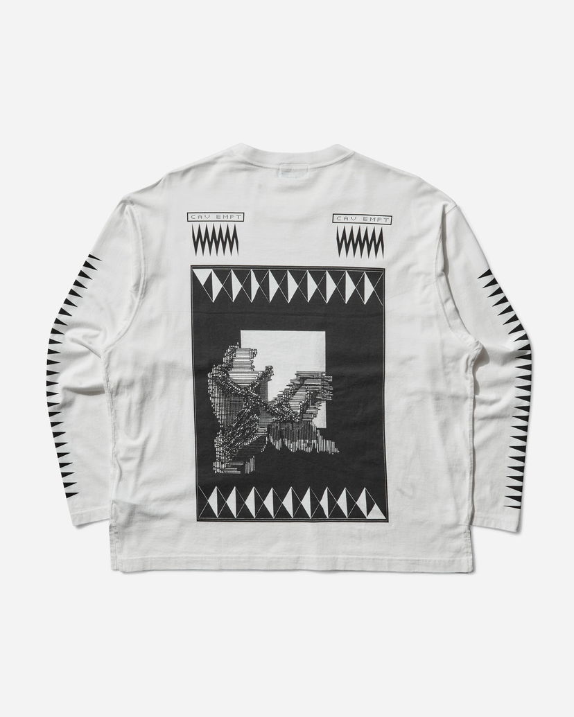 T-paita Cav Empt Century Cameo Longsleeve T-Shirt Valkoinen | CES28LT03 WHITE