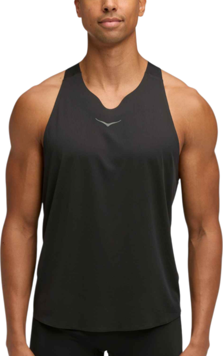 Tankkitoppi Hoka One One Hoka Race Day Singlet Musta | 1164154-blk