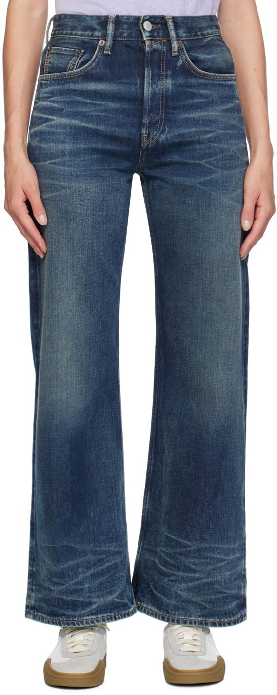 Jeans Acne Studios Loose Fit Jeans Sininen | A00500