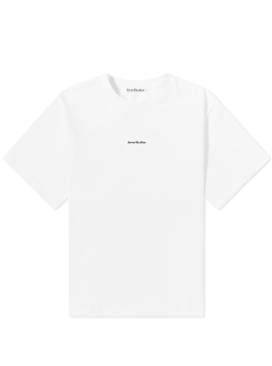 T-paita Acne Studios Extorr Stamp Logo Tee Valkoinen | BL0278-183