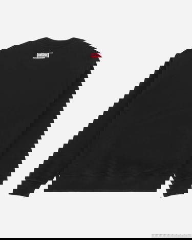 Villapaita KENZO Tiger Varsity Jungle Crewneck Musta | FD65SW0494MF 99J, 7