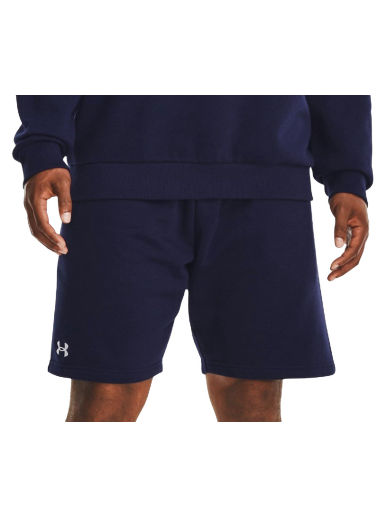 Shortsit Under Armour Rival Fleece Shorts Tummansininen | 1379779-410