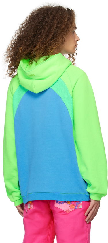 Huppari ERL Rainbow Colorblock Hoodie Monivärinen | ERL07T023, 2