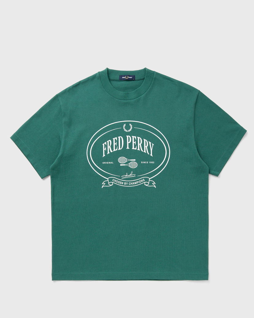 T-paita Fred Perry Fred Perry Chosen By Champions Graphic T-Shirt Vihreä | M1316-Z18