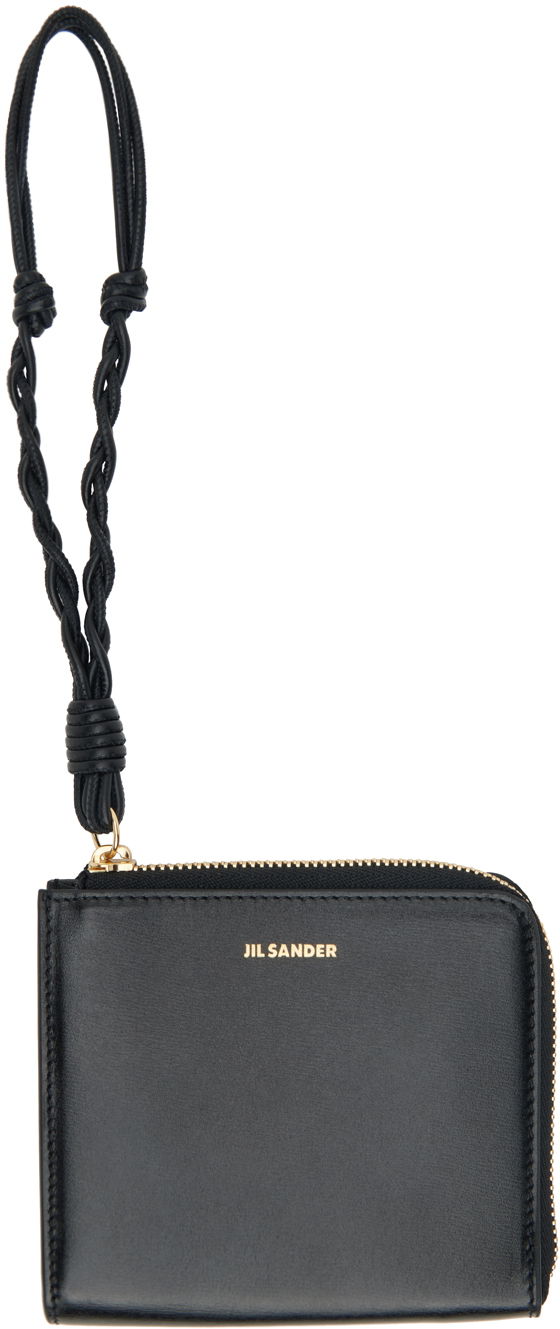 Lompakko Jil Sander Credit Card Coin Pouch Musta | J07UI0017_P4841