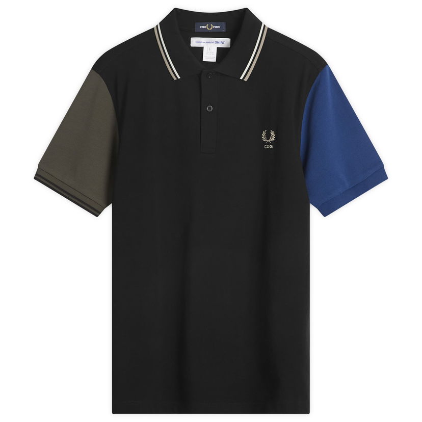 Poolopaita Comme des Garçons SHIRT X Fred Perry Polo Shirt Musta | FP-T501-051-1