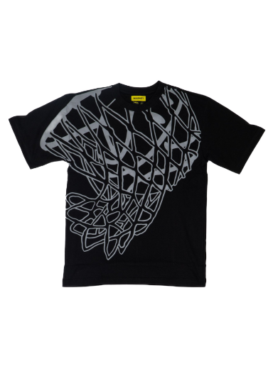 T-paita MARKET Smiley In The Net UV Tee Musta | 399001085