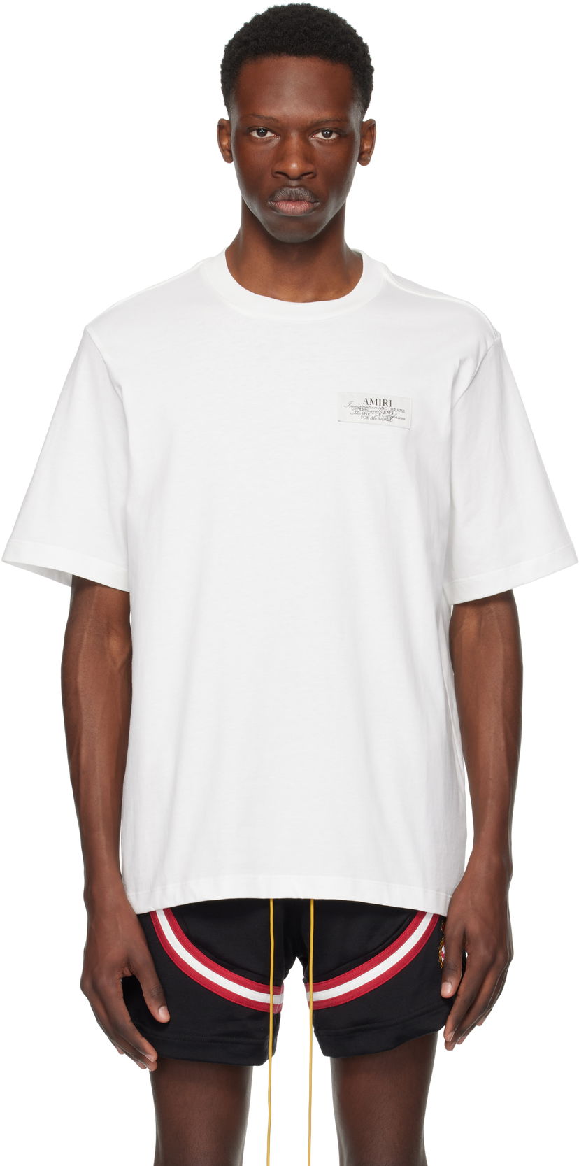 T-paita AMIRI AMIRI 'Spirit' T-Shirt Valkoinen | AMJYTE1198