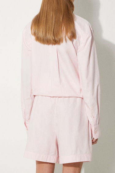 Paita Samsoe Samsoe Samsoe Samsoe SALOVA High-Waisted Shorts Vaaleanpunainen | F24200111, 2