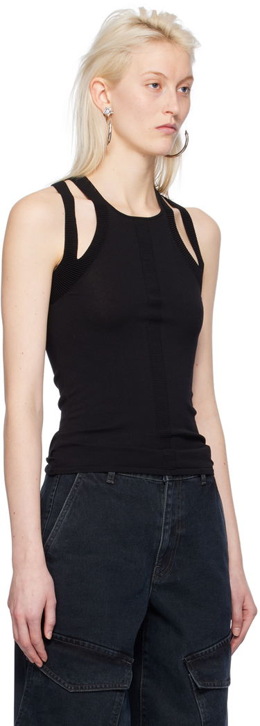 Tankkitoppi Dion Lee Sculpt Muscle Tank Top Musta | C7247PS24, 1