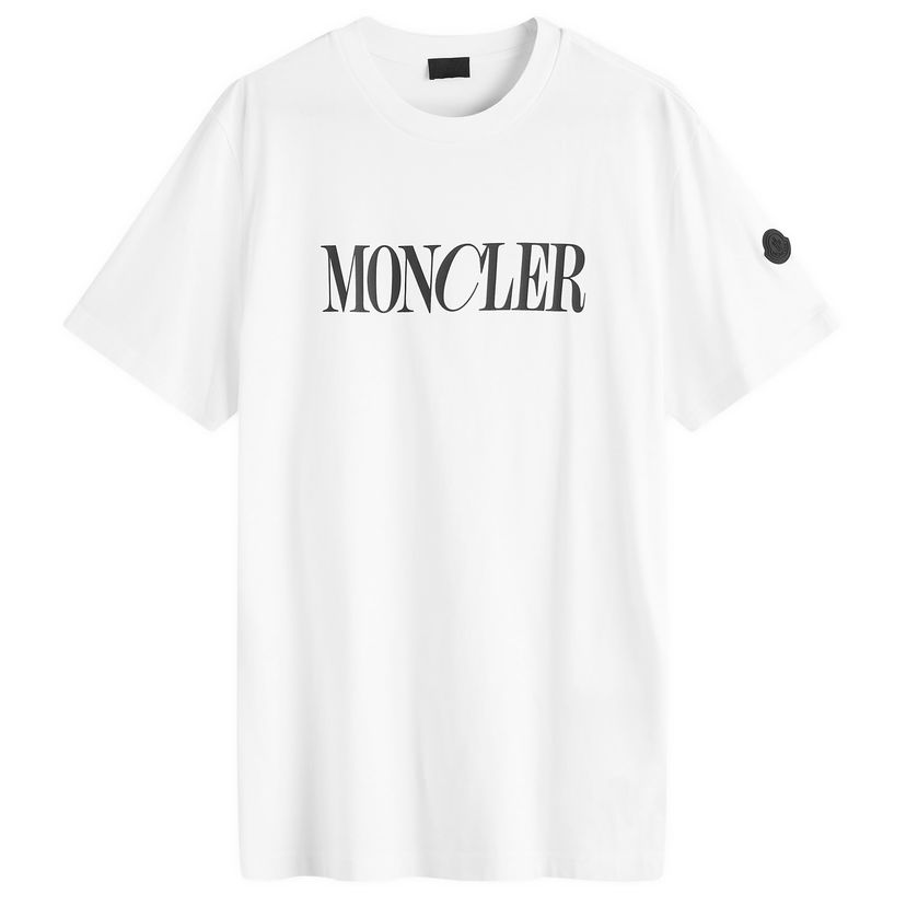 T-paita Moncler T-Shirt With Print Valkoinen | 8C000-31-89A17-001