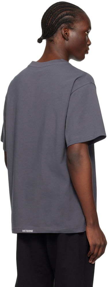 T-paita We11done Bear Embroidered T-Shirt Harmaa | WD-TT2-24-780-U-CH, 2