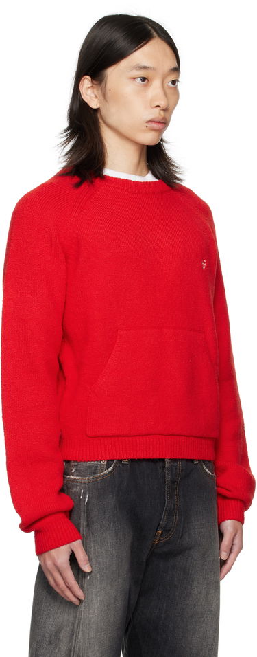 Villapaita Acne Studios Blue Crewneck Sweater Sininen | B60382-, 4