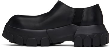 Vaatteet Rick Owens Rick Owens Hollywood Slip On Tractor Loafers Musta | RP01E7887 LOO, 2