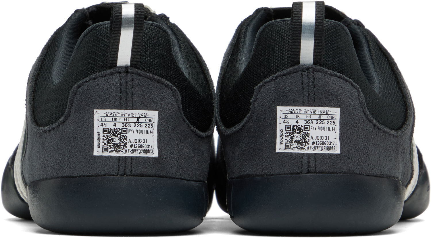 Tennarit ja kengät adidas Originals Bad Bunny x Ballerina "Core Black" Musta | JQ9231, 1