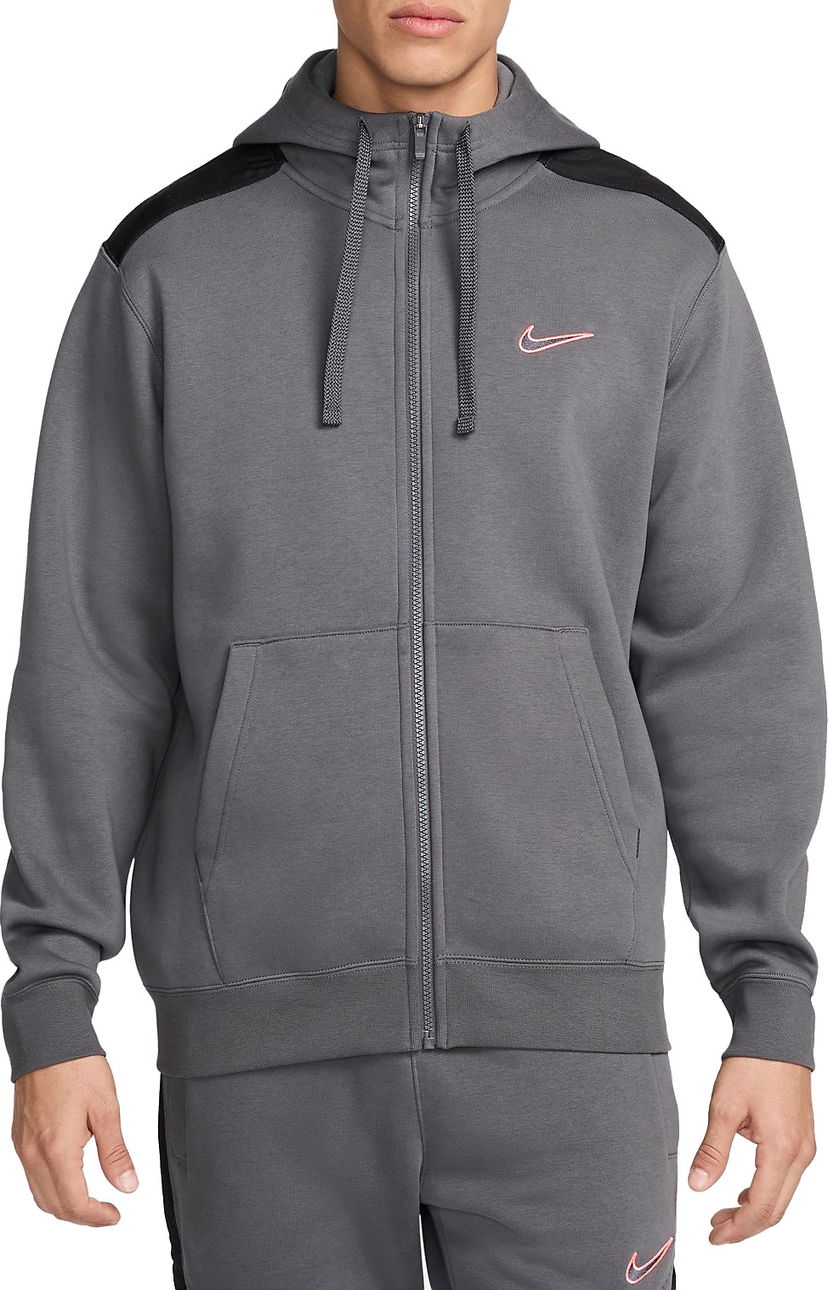 Huppari Nike Men's Full-Zip Fleece Training Hoodie Harmaa | fq8819-068