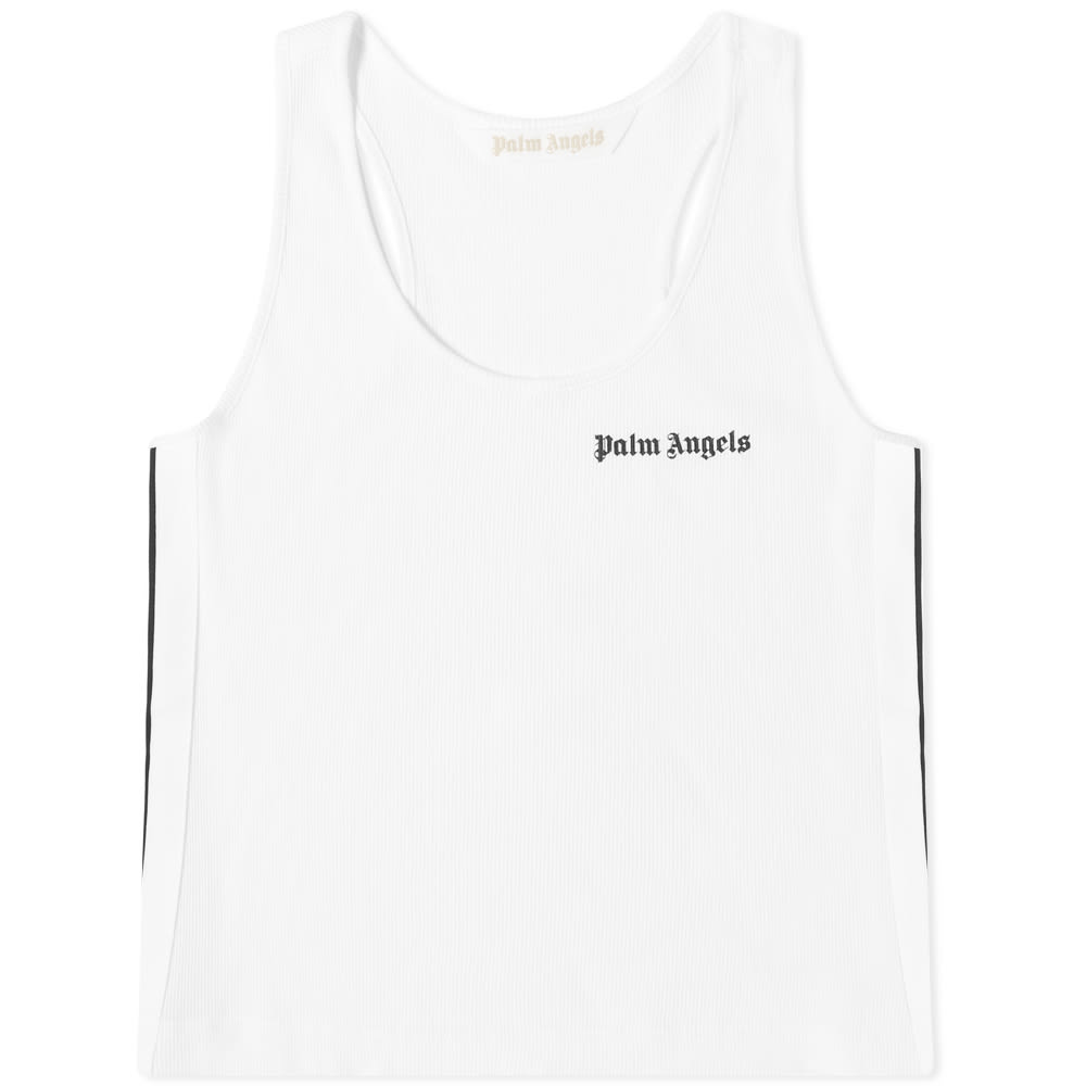 Tankkitoppi Palm Angels Classic Logo Tank Top Valkoinen | PWAC006C99JER0010110, 0