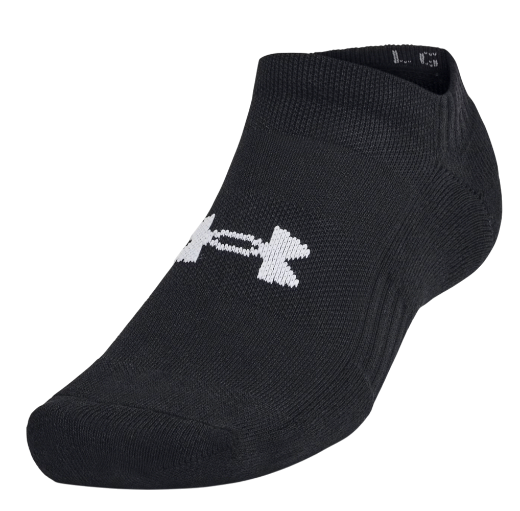 Sukat Under Armour UA TC No-Show Training Socks - 3 Pairs Musta | 1386313-001, 1