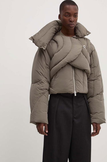 Puffer takki HELIOT EMIL Oversized Puffer Jacket Vihreä | HE.W.02.073.P03.DG23, 1