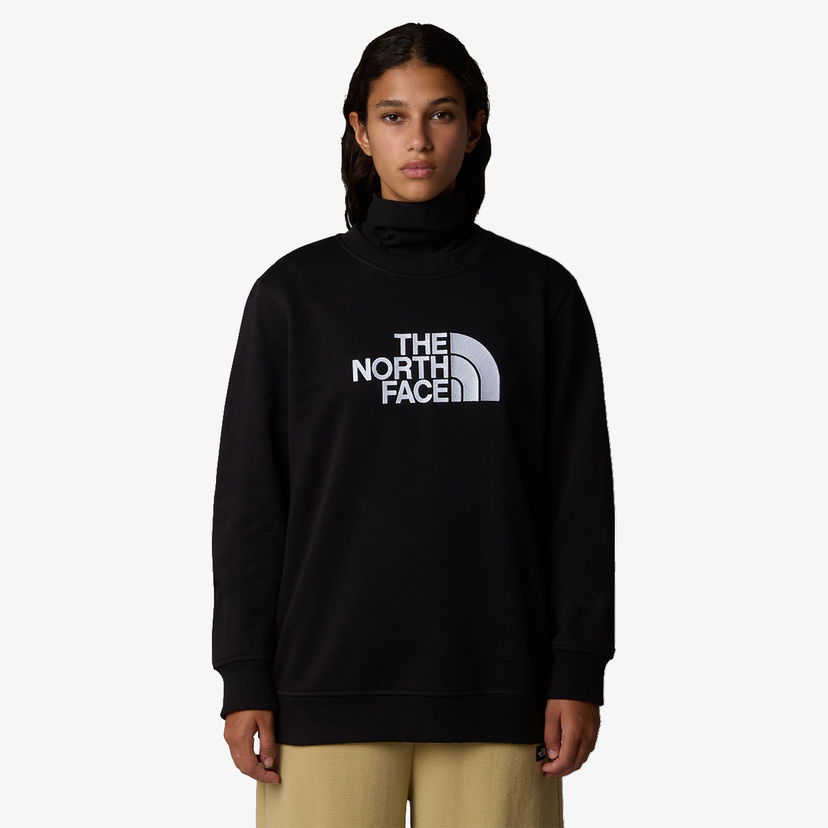 Huppari The North Face W DREW PEAK CREW Musta | NF0A89EFJK31