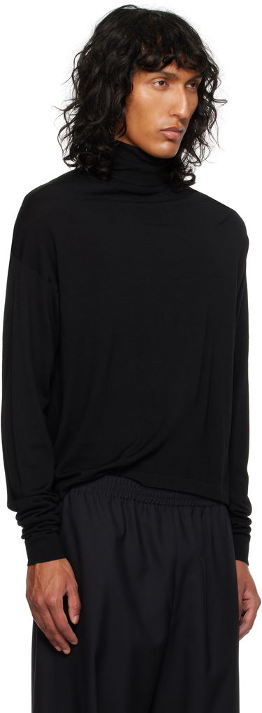 Villapaita The Row Turtleneck Long Sleeve Top Musta | 839-Y590, 1