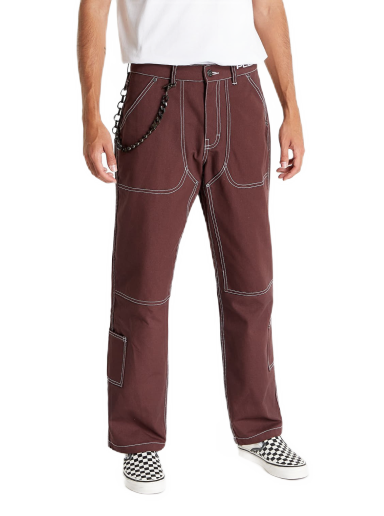 Housut Pleasures Ultra Utility Pant Ruskea | P22F030 BROWN